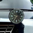 thumbnail image 1 of HOZADOIE Metal Timer Home Decor 4 Inch Dashboard Fluorescent Clock - Mini Car Clock - Attaches to The Dashboard of Car or Truck and Has Mini Car Clock ., 1 of 4