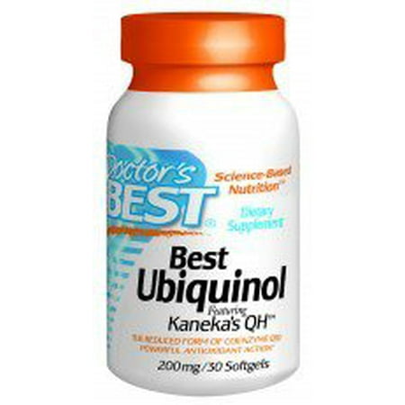 Best Ubiquinol featuring Kanekas QH (200 mg) Doctors Best 30 (Best Ubiquinol On The Market)
