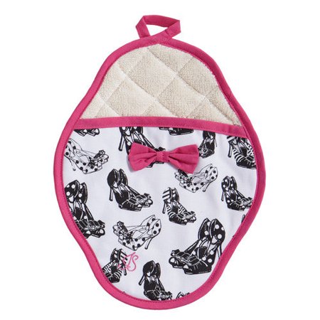 Jessie Steele Goodie Two Shoes Scalloped Pot-Mitt