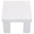 thumbnail image 4 of UEETEK Stool Mini Mini Wooden Bench White Wooden 1Pcs, 4 of 6