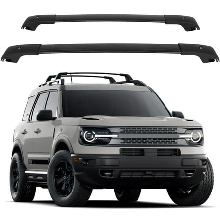 CCIYU Roof Rack Cross Bars Rooftop Cargo Carrier Fit For Ford Bronco Sport 2020-2021