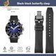 thumbnail image 3 of Correa de caucho con extremo curvo para Tissot Starfish T120.417 T120.407 T120.417.437, pulsera para hombre, resistente al agua, 22 mm, 21 mm, correa de reloj deportiva, 3 of 5