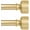 Brass Gold, variant on Gold Curtain Rods for Windows 28 to 48 Inch(2.3-4ft), 1 Inch Diameter Heavy Duty Curtain Rod, Adjustable Decorative Drapery Poles 18-45", Brushed Gold