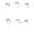 thumbnail image 6 of yotijay Wall Hooks for Hanging Entryway Wall Hook Metal Hanger Wall Organizer Robe Hook Pink, 6 of 9