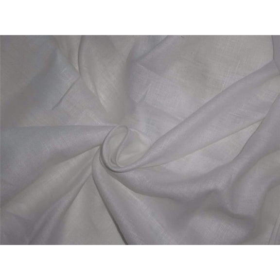 superfine white linen fabric 40 lea 58quot; wide 55momme