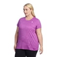 thumbnail image 3 of Reebok Women's and Women's Plus Legacy Core Knit Performance T-Shirt, Sizes XS-4X, 3 of 4