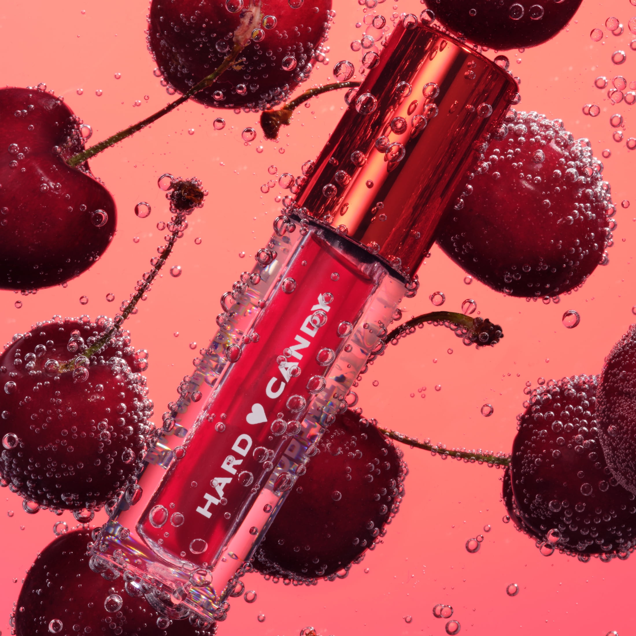 Hard Candy Pop Tint Lip & Cheek Stain, Sheer Buildable Water Tint, Black Cherry Cooler 5284