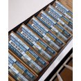 thumbnail image 3 of Lake Farmhouse Stair Treads for Wooden Steps Indoor Runner Rug Carpet, Vintage Wood Grain Country Pastoral 4 Pieces Peel and Stick Staircase Step Treads Covers Washable Throw Door Mats, 30"x8", 3 of 5