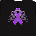 thumbnail image 4 of Inktastic Alzheimers Awareness- purple ribbon Boys or Girls Long Sleeve Toddler T-Shirt, 4 of 5