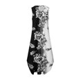 thumbnail image 5 of SMihono Robe Maxi Bohème d'Été pour Femmes Grande Taille Sexy Mode Sans Manches Imprimée Col en V avec Poches Longue Robe de Plage, 5 of 5