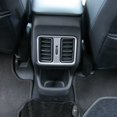 thumbnail image 4 of Para Vezel -V 2021 2022 Cubierta Embellecedora de VentilacióN de Aire Acondicionado del Asiento Trasero Negra Brillante del Coche Interior DecoracióN, 4 of 5
