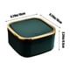 thumbnail image 3 of Cubo de basura de escritorio verde, cocina, tipo de empuje, doble cubo, bolsa de basura oculta, 3 of 8