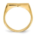 thumbnail image 2 of 14K Yellow Gold Men's Signet Ring, 2 of 5