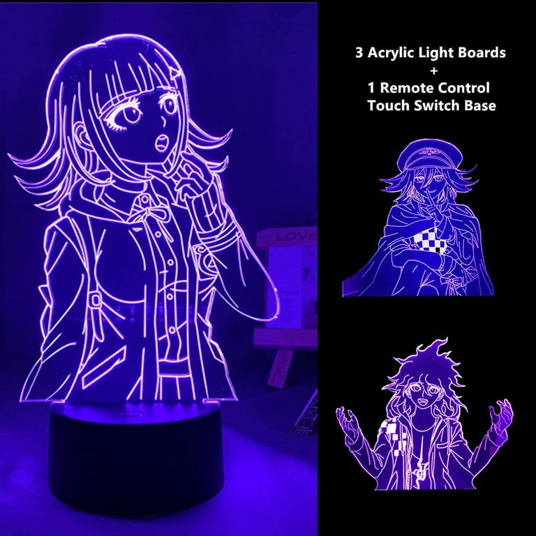 3d Acrylic Kokichi Led Lamp Anime Decor Monkey D Luffy Figure Neon Sign For  Kids Bedroom Cool Manga Gadget Child Table Lamp C0305 From Bailixi09,  $12.11