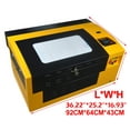 thumbnail image 1 of INTBUYING CO2 Laser Engraving Machine Clamp 110V 50W Laser Tube Wood Acrylic stencil, 1 of 6