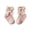 Pink, variant on SILVERCELL Toddler Baby Girls Ankle Socks with Bowknot Kids Cotton Breathable Casual Knit Socks