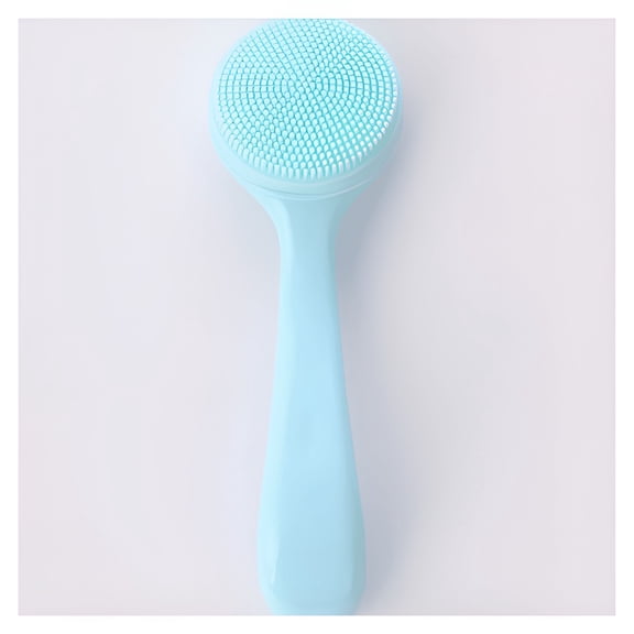 RAGUPEL Silicone Manual Facial Cleansing Brush Handheld Face Scrubber Soft Bristles Waterproof Exfoliating Face Brush Face Cleaning Scrubber for Blackheads Makeup Residues Removal