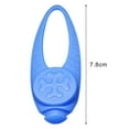thumbnail image 5 of Pet Pendant Tough LED Silicone Pendant Night Safety Luminous Collar Tag with 3 Light Modes Pet Supplies-Blue, 5 of 8