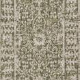 thumbnail image 3 of SAFAVIEH Courtyard Jaki Traditional Indoor/Outdoor Runner, 2'3" x 6'7", Green/Beige, 3 of 4