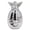 Silver Butterfly, variant on Yajisi Stainless Steel Pet Cremation Urn for Ashes Keepsake Memorial Box Rustproof, Large Butterfly Design, 30x40mm (1.18x1.57 inches)
