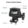 thumbnail image 2 of Quick Release Monitor Holder for Cold Shoe Adapter 1/4 Inch, 2 of 5