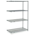 thumbnail image 3 of Nexel 5 Shelf Nexelon Blue Wire Shelving Unit Add On 36""W x 24""D x 74""H, 3 of 4