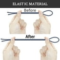 thumbnail image 2 of Endoto Shoelaces for Hey Dude Elastic Strings Replacement Laces Shoes(Color:Midnight Blue,Size:19Inch), 2 of 5