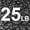 d. 25lb - Black, variant on WF Athletic Supply Hammerstone Painted Cast Iron Kettlebells, Home & Gym Equipment, Great for Strength Training, Full Body Workout & Crossfit Training, Color & Size Options Available in 10-80 Pounds