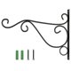 thumbnail image 1 of Los soportes de montaje para cestas de frutas colgantes decoran ganchos de pared resistentes, 1 of 5