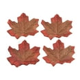 thumbnail image 2 of LShunze Fake Fall Leaves, 200 Pcs Faux Leaves Decoration Artificial Maple Leaves for Autumn Weddings Decorations and Fall Thanksgiving Décor, 2 of 8