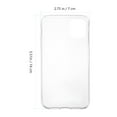 thumbnail image 5 of Milisten 5PCS Resin Personalized Phone Case Compatible for iPhone 11 Pro Acrylic Shell, 5 of 5