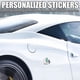 thumbnail image 2 of 20 Stickers and Decals Her Majesty's Torn Window Decals Vinyl Stickers, 2 of 5