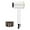 White, variant on Hair Dryer, 800 Watts Fast Drying Blow Dryer, Compact Lightweight Hair Dryer for Women and Men, Low Noise Thermo-Control Hairdryer, White