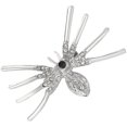 thumbnail image 1 of Here's a refined product description for your **Gothic Rhinestone Spider Brooch**:\n\n \n\n### Gothic Rhinestone Spider Brooch – Lightweight Suit Lapel, 1 of 5