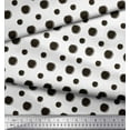 thumbnail image 3 of Soimoi Modal Satin Fabric Dots Dots Print Sewing Fabric Yard 42 Inch Wide, 3 of 3