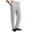 Gray men plus size dress pants a1, variant on sdhkgrrt Men Plus Size Elastic Waist Dress Pants with Pockets Solid Office Business Work Casual Straight Leg Pants Regular Fit Breathable Long Palazzo Trousers, Black 3XL