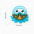 thumbnail image 3 of Bath Bubble Maker Cute Animal Bath Toy Bubbles Blower Machine for Shower Bathtub, 3 of 10
