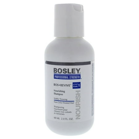 Bos Revive Nourishing Shampoo for Visibly Thinning Non Color-Treated Hair by Bosley for Unisex - 2 oz Shampoo
