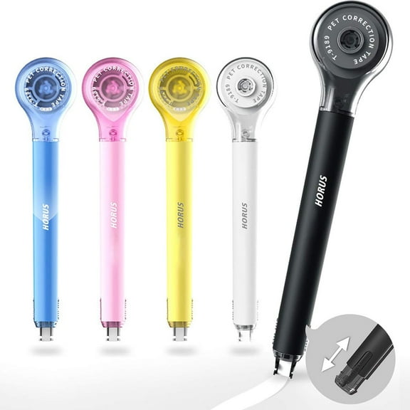 Lepusheng Pen Correction Tape Pink 1Ml Correction Tape Pen 6M*5Mm Pocket White Out Correction Tape for Note Taking Marking Crafting Journaling Light Luxury