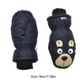 thumbnail image 3 of Moyic 6 pares de manoplas para niños, impermeables, de invierno, unisex, dibujos animados, regalos de estilo lindo, suministros de esquí, actividades Suministros térmicos negro Moyic HA059224-04B, 3 of 5