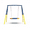 Blue#1, variant on Backyard Swing Sets, Swing Sets for Backyard with Kids Slide Outdoor Heavy-Duty Metal Playset 3 in 1 Swing Set with Slide, Blue Outdoor Swing Sets,Steel Heavy Duty Swing Sets, Toys Swing Sets