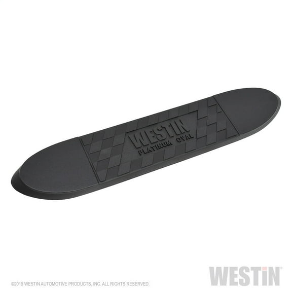 Westin Automotive Nerf Bar Pad 24-50020 Platinum; For Platinum Series Wheel To Wheel Bars; 6 Clip Mount Included; Black; Molded Polymer; 20 Inch Length
