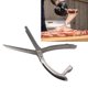 thumbnail image 3 of Removedor De Membrana De Costillas, Herramienta De Preparación De Costillas, Agarre Ergonómico, Apto Para Lavavajillas De Acero Inoxidable Para Barbacoa, 3 of 7