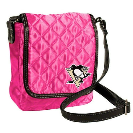 NHL - Pittsburgh Penguins Pink Quilted Purse