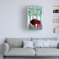 thumbnail image 3 of Kim Conway 'Forest Creatures VI' Canvas Art, 3 of 3