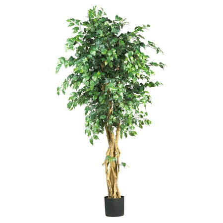 Nearly Natural 6 ft. Palace Style Ficus Silk Tree