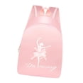 thumbnail image 3 of Mochila de ballet, bolsa portátil para bailarinas, ideal para viajes deportivos de baile. rosa, 3 of 9