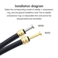 thumbnail image 3 of Compatible Withcompatible Withmtb Bicycle Olive Head Disc Brake Bh59 For Shimano Brake Oil Hose, 3 of 4