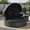 Black, variant on Topcobe Clamshell Patio Round Daybed Wicker with Retractable Canopy and Pillows, Outdoor Patio Furniture for Garden Backyard-Black