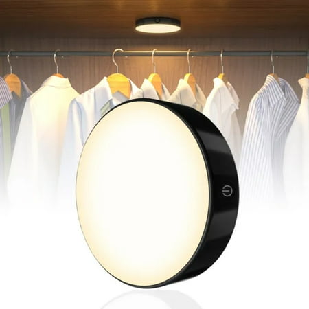 

TNHYEI Energy-Efficient and Versatile Compact Dimmable LED Night Light with Built-in 1000mAh Battery - Convenient Use in Wardrobe Bedroom Kitchen and Cabinet - Modern Sleek Practical